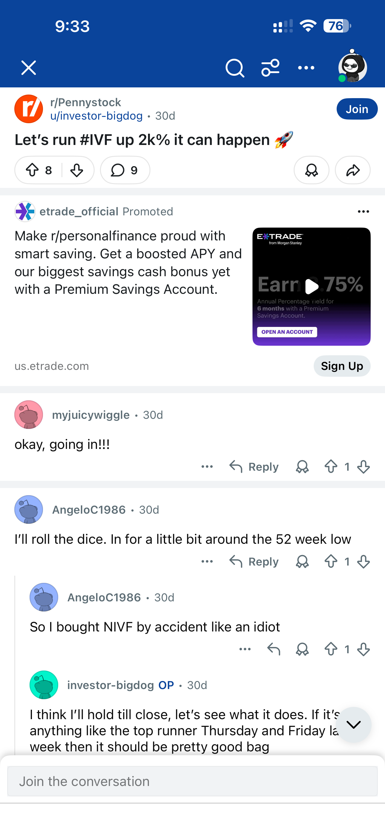 Reddit community discussion